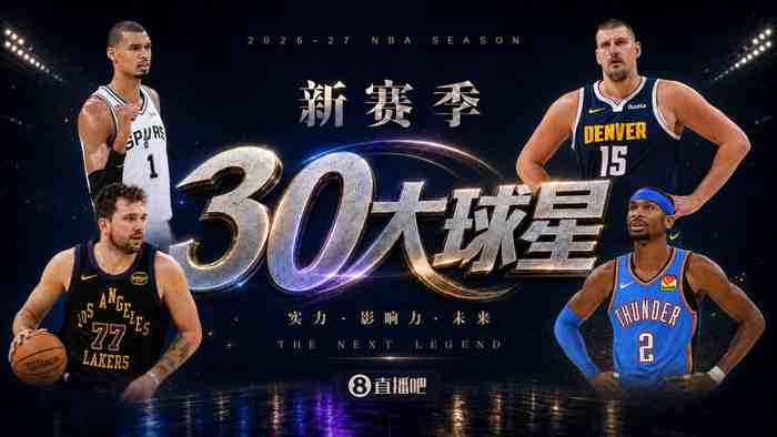 『吧友评选』新赛季30大球星评选开启谁是No.5球星？